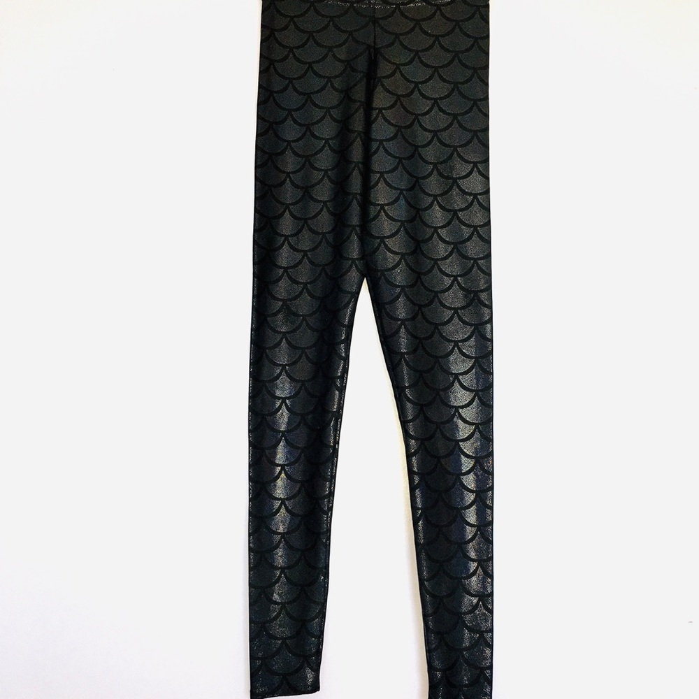 BlackMilk Womens Black Chroma Mermaid Leggings Sm - Picture 11 of 13
